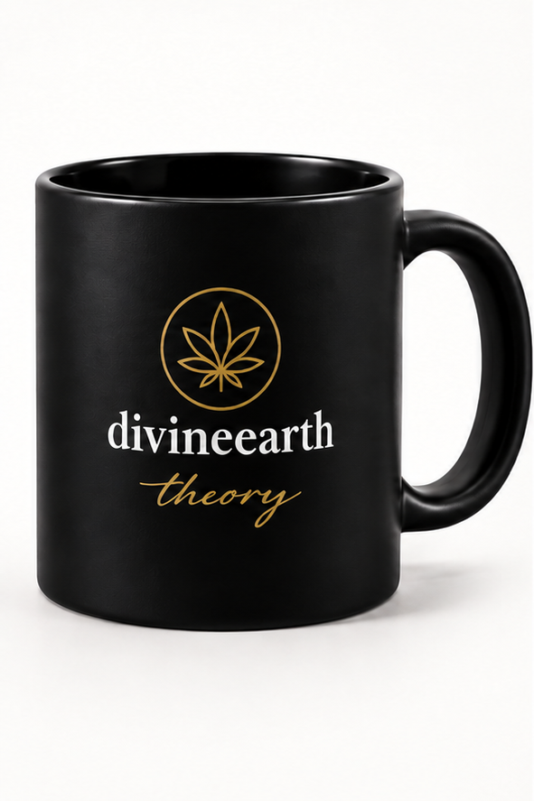 Jet Black Two-Tone Signature Mug — front view