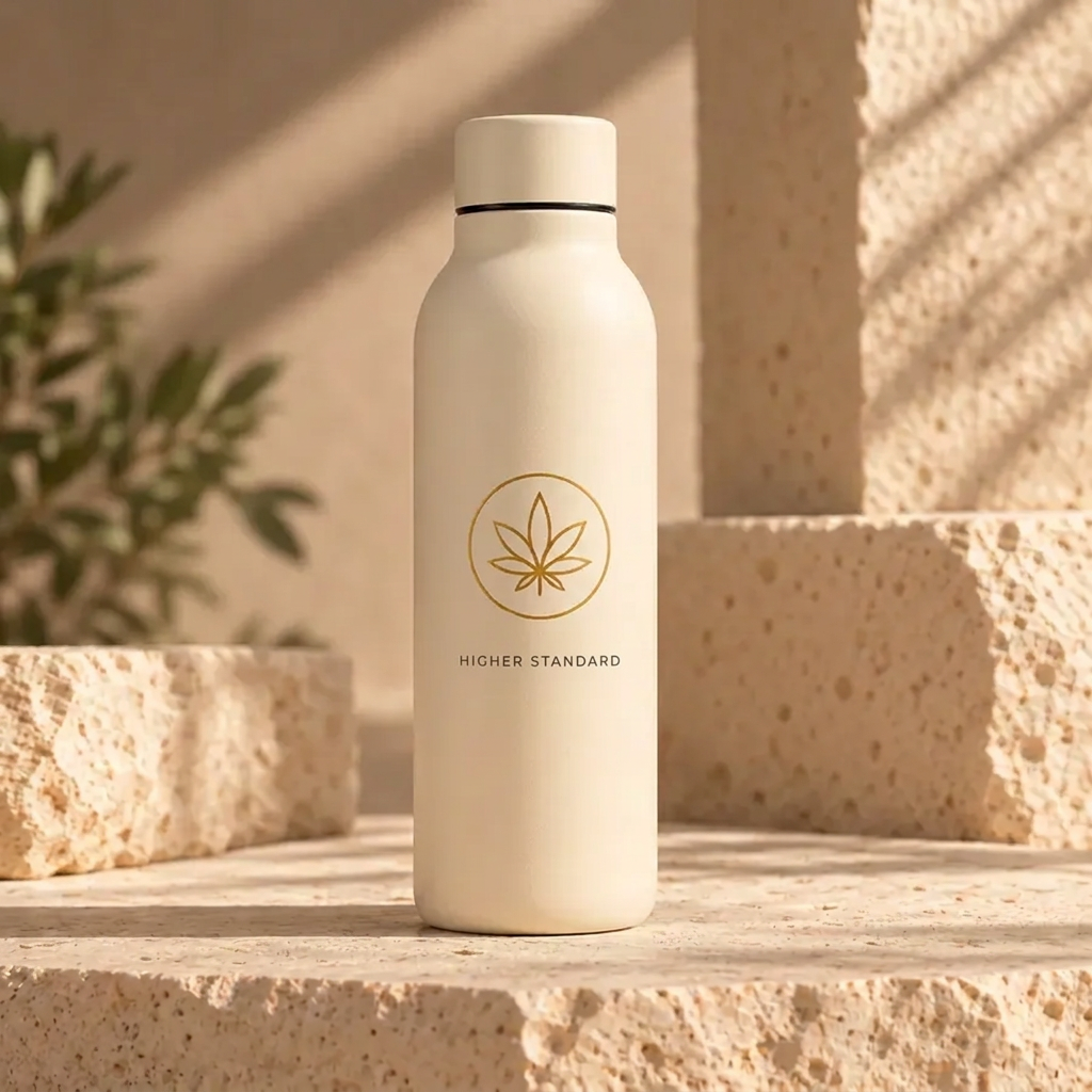 Bone Bottle — front view